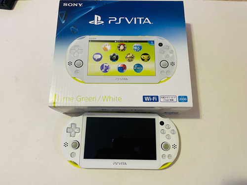  Ps Vita Slim  Lime Green , Muy Buen Estado 