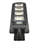 Foco Solar Led Exterior Lupa Luminaria + Poste Y Sensor 200w