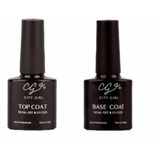 Gel Uv/led Base Coat Y Top Coat City Girl Uñas Esculpidas