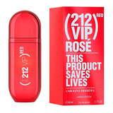 Perfume 212 Vip Rose Red Edp - mL a $3875