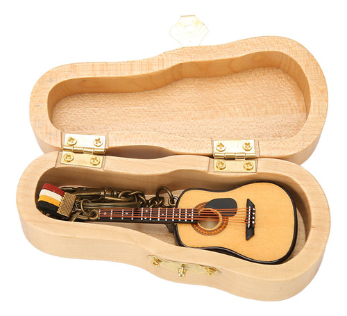Llavero Minimodelo Para Guitarra En Miniatura, Función De Al