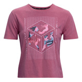 Polera Ua Run Anywhere Para Mujer Rosado