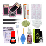 Kit Completo Alongamento Extensão Cílios + Brinde