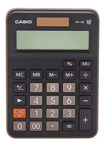 Calculadora Casio Mx-12b-bk  Relojesymas
