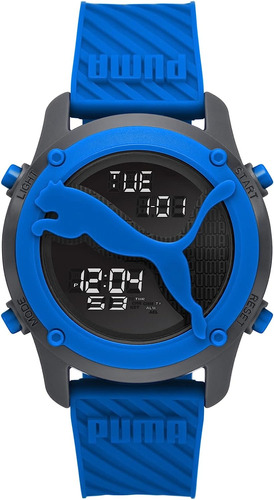 Reloj Pulsera  Puma P5101 Del Dial Negro