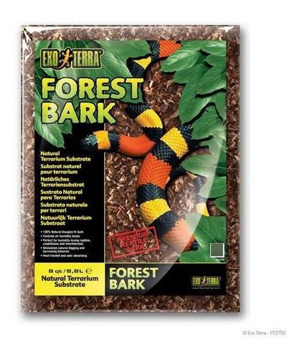Sustrato Forest Bark Orquidea Terrario Exo Terra - Aquarift 