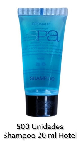 Shampoo Pomo Spa 20ml. Hoteles Caja 500 Unidades Isp 2521/20