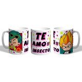 Dragon Ball Z, Parejas San Valentín Taza De Cerámica