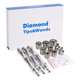 Kit Punta De Diamante Dermoabrasion Acero Inoxidable 