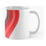 Taza Puntero Rojo Del Mapa Calidad Premium