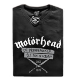 Remera Motorhead 1975 Mujer-hombre Vitalogy Rock