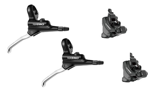 Kit Frenos A Disco Hidraulicos Tektro Hd-r310 Flat Mount