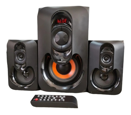 Teatro Casa Subwoofer Bluetooth Sistema Sonido Interior  