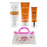 Kit Vitamin C Idraet Antiage Body Scrub +body Cream +hands