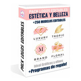 Pack Vectores +250 Marcas Belleza Logos Editables #v323