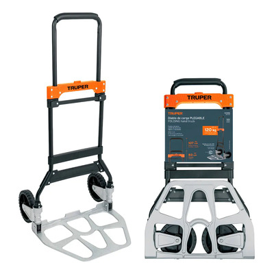 Diablo De Carga, Plegable, 120 Kg, Truper 103198 | Envío gratis