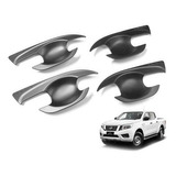 Set Fondos De Manillas Negro Matte Nissan Np300 2016-2020