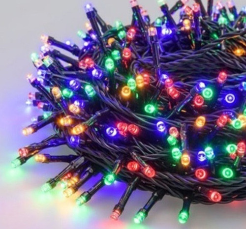 Guirnalda Luces Navidad Boda Deco 600 Led Varios Colores 40m