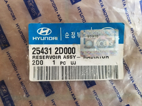 Envase Agua Radiador Hyundai Elantra Original Foto 4
