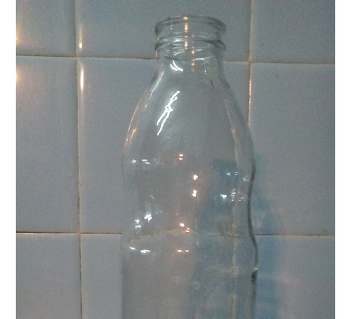 Envase Botella Vidrio Transparente Salsa Tomate 1 Litro