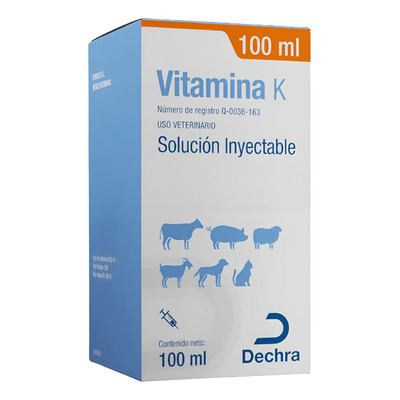 Vitamina K 100 Ml Dechra | Meses sin interés