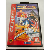 Sonic Spinball  En Caja Para Sega Genesis Leer Descripción