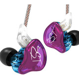 Auriculares In Ear Kz Acoustics Zst C/ Mic Violeta Monitoreo