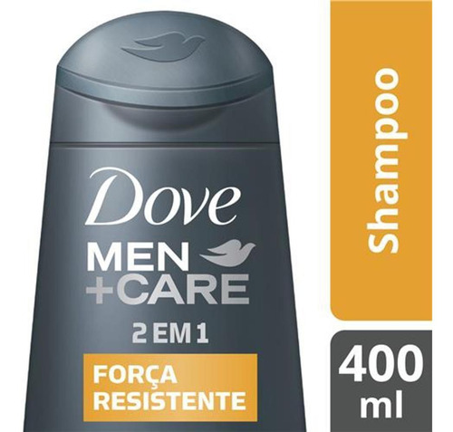 Shampoo Dove Men Care Força Resistente Para Homens 400ml