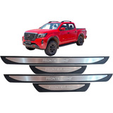 Estribos Protección Puertas Para Nissan Frontier 2021 - 2023