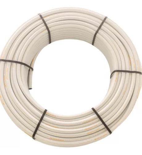 Tubo Mangueira Pex Gás 16mm X 5mts - Amanco Uv Branca