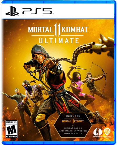 Mortal Kombat 11 Ultimate Ps5 Pack Aftermath/kombat Pack New