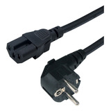 Cable De Poder C15 A Eu Plug, 1.8 Mts. Factura.