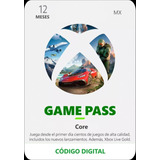 Game Pass Core 12 Meses Codigo