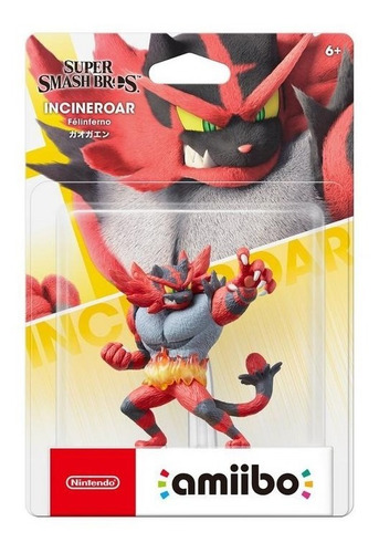 Figura Amiibo Incineroar - Producto Fisico- Sniper