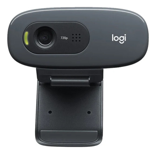 Webcam Hd C/ Microfone Logitech C270 Usb 30fps 720p