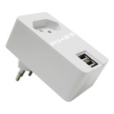 Fonte Usb 2 Portas E 1 Tomada Pixel Ti