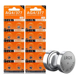 20 Pcs Ag4 Alkaline Batteries 1.5v Ga4 Lr626 Sr66 377a ...