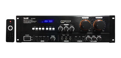Radioamplificador Pro Dj Ra1500 Amplificador Usb Mp3 Bt 350w