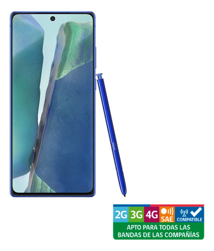 Samsung Galaxy Note 20 256gb Azul Reacondicionado