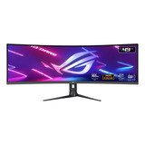 Asus Monitor Ultra Ancho Rog Strix Xg49wcr: 49, 32:9, Curvo, 165 Hz Oc, Sincronización Elmb, Displayhdr 400, 90% Dci-p3, Displayport 1.4, Tipo Usb -c, Kvm Inteligente, Displaywidget, Rj-45