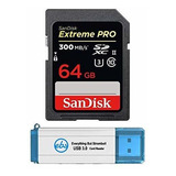 La Tarjeta De Memoria Sandisk Sdxc Sd Extreme Pro Uhs-ii De