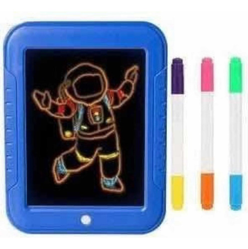 Pizarra Magica Led Para Niños Efecto Neon Magic Pad
