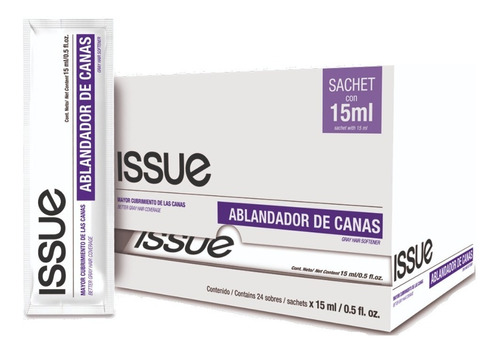 Ablandador Canas Issue Professional 15ml X24