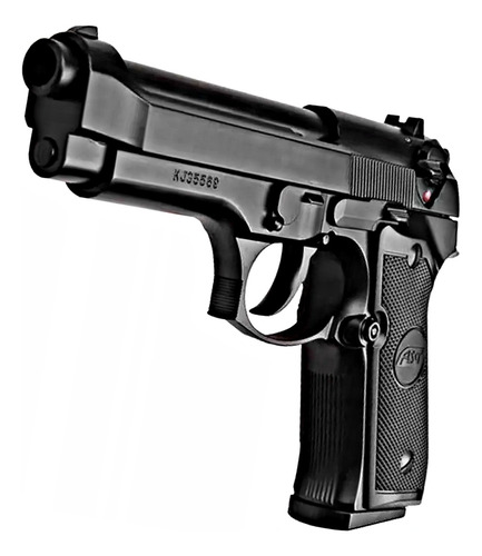 Pistola Spring Airsoft Asg M92 6 Mm Metálica
