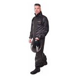 Capa Chuva Masculina Pvc Egg Combate Capuz Moto Pioneira