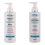 Kit Vital Dermo - Hidratante Corporal + Sabonete Facial