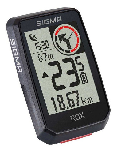 Ciclocomputadora Sigma Rox 2.0 Gps 14 Funciones Color Negro