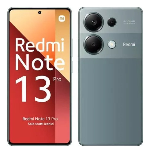 Xiaomi Redmi Note 13 Pro 4g 8 Ram 256 Gb Verde 