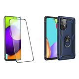 Funda Anillo + Templado Full Compatible Con Samsung A52s 5g