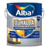 Alba Protección Sol Y Lluvia Duralba Exterior Acrílico 20l 1 Unidad Blanco